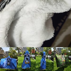 Custom Adult Hooded Blanket – Flannel